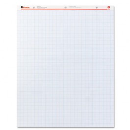 Recycled Easel Pads, Quadrille Rule, 27 x 34, White
