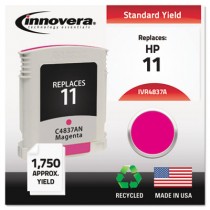 4837A Compatible, Remanufactured, C4837A (11) Ink, 1750 Page-Yield, Magenta