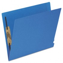 Two-Ply Expansion Folder, Two Fasteners, End Tab, Letter, Blue