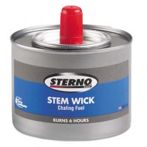 Chafing Fuel Can With Stem Wick, Methanol,1.89g, Six-Hour Burn
