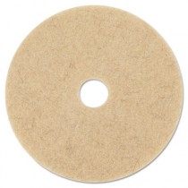 Ultra High-Speed Natural Blend Floor Burnishing Pads 3500, 27-Inch, Natural Tan