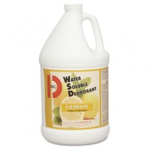 Water-Soluble Deodorant, Lemon Scent, 1gal Bottles