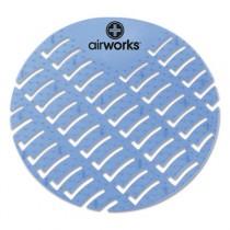 Airworks Deodorizing Urinal Screen, Eucalyptus, Light Blue