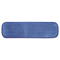 Microfiber Wet Room Pad, Split Nylon/Polyester Blend, 18"