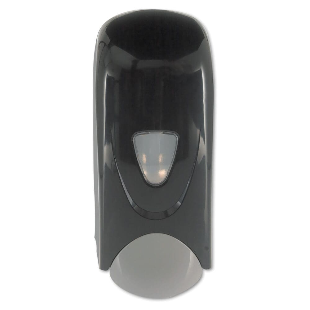 Foam-eeze Bulk Foam Soap Dispenser with Refillable Bottle, 1,000 mL, 4.88 x 4.75 x 11, Black/Gray - Image 2