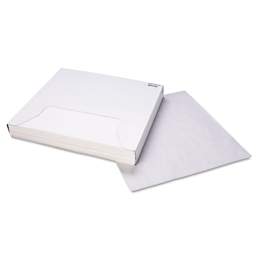 Grease-Resistant Paper Wraps and Liners, 15 x 16, White, 1,000/Box, 3 Boxes/Carton - Image 2