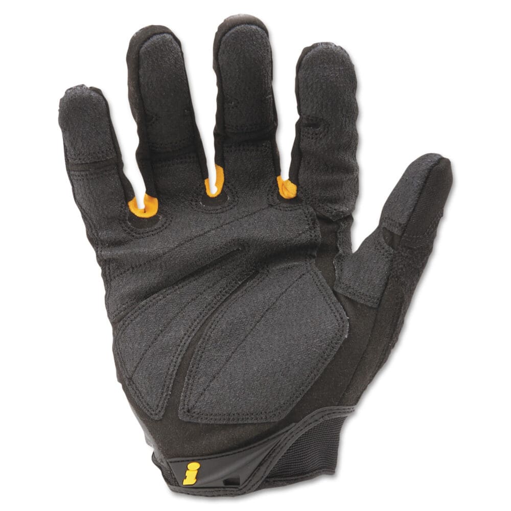 SuperDuty Gloves, X-Large, Black/Yellow, 1 Pair - Image 2