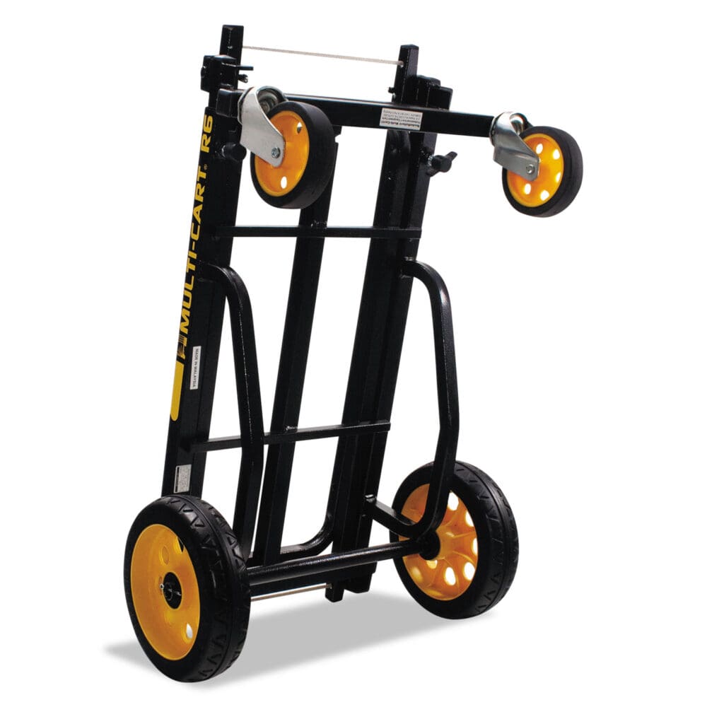 Multi-Cart 8-in-1 Cart, 500 lb Capacity, 33.25 x 17.25 x 42.5, Black - Image 4