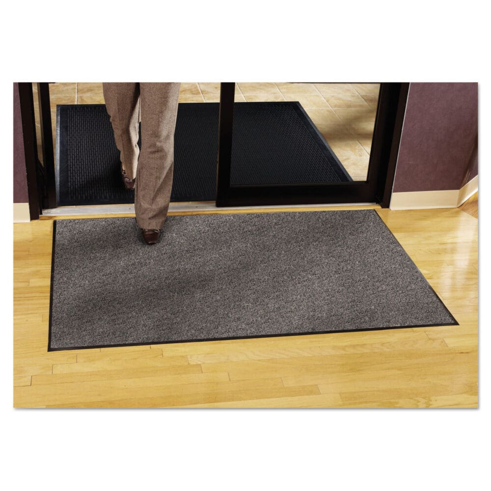 Silver Series Indoor Walk-Off Mat, Polypropylene, 36 x 60, Pepper/Salt - Image 3