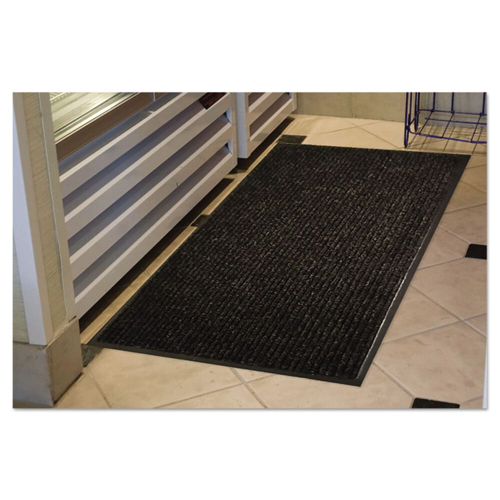 Golden Series Indoor Wiper Mat, Polypropylene, 36 x 60, Charcoal - Image 5