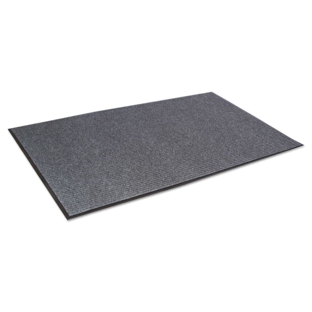 Needle Rib Wipe and Scrape Mat, Polypropylene, 48 x 72, Gray - Image 4