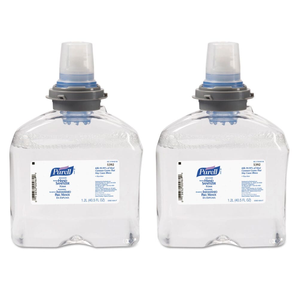 Advanced Hand Sanitizer TFX Refill, Foam 1,200 mL, Unscented - Image 10