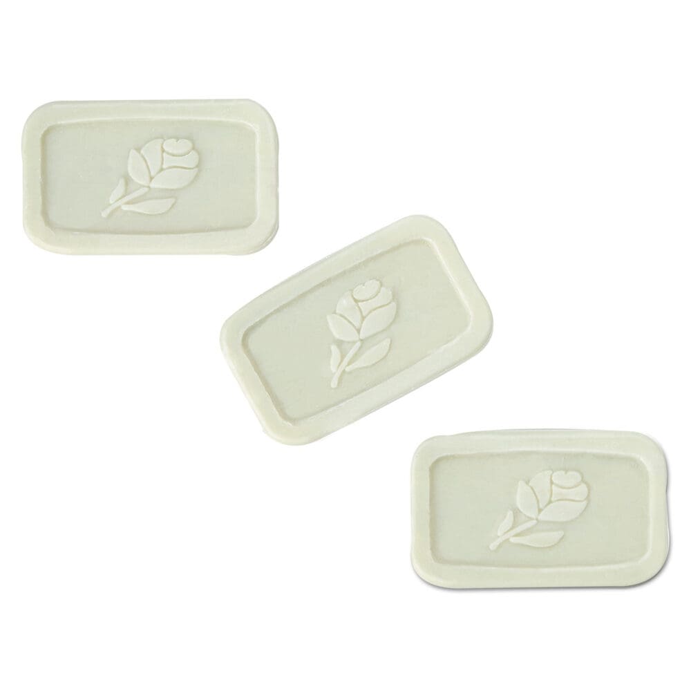 Unwrapped Amenity Bar Soap, Fresh Scent, # 1/2, 1,000/Carton - Image 5