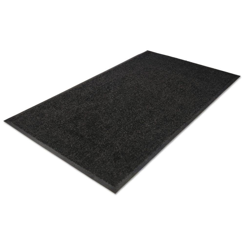 Platinum Series Indoor Wiper Mat, Nylon/Polypropylene, 36 x 60, Black - Image 3