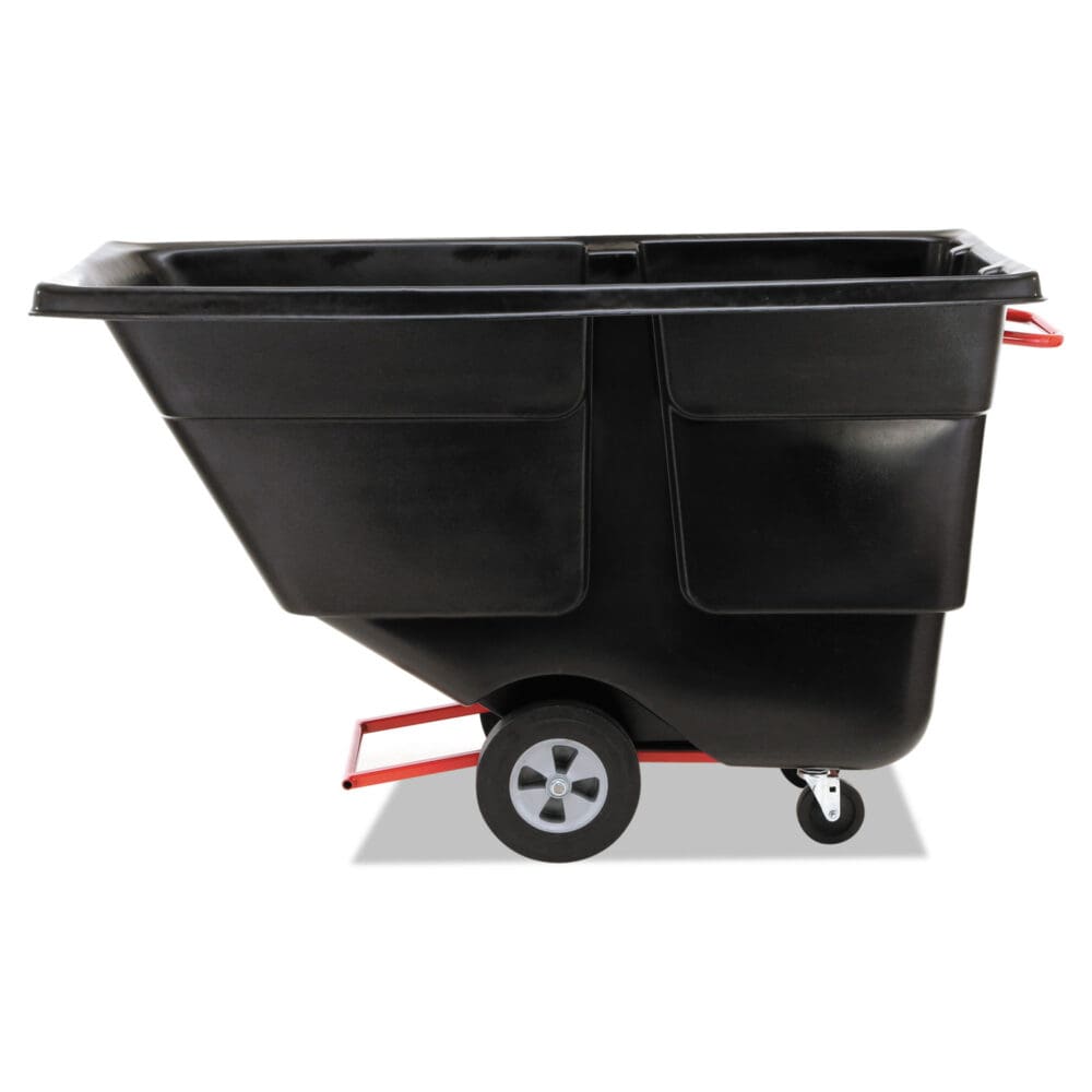 Rotomolded Tilt Truck, 202 gal, 850 lb Capacity, Plastic, Black - Image 3