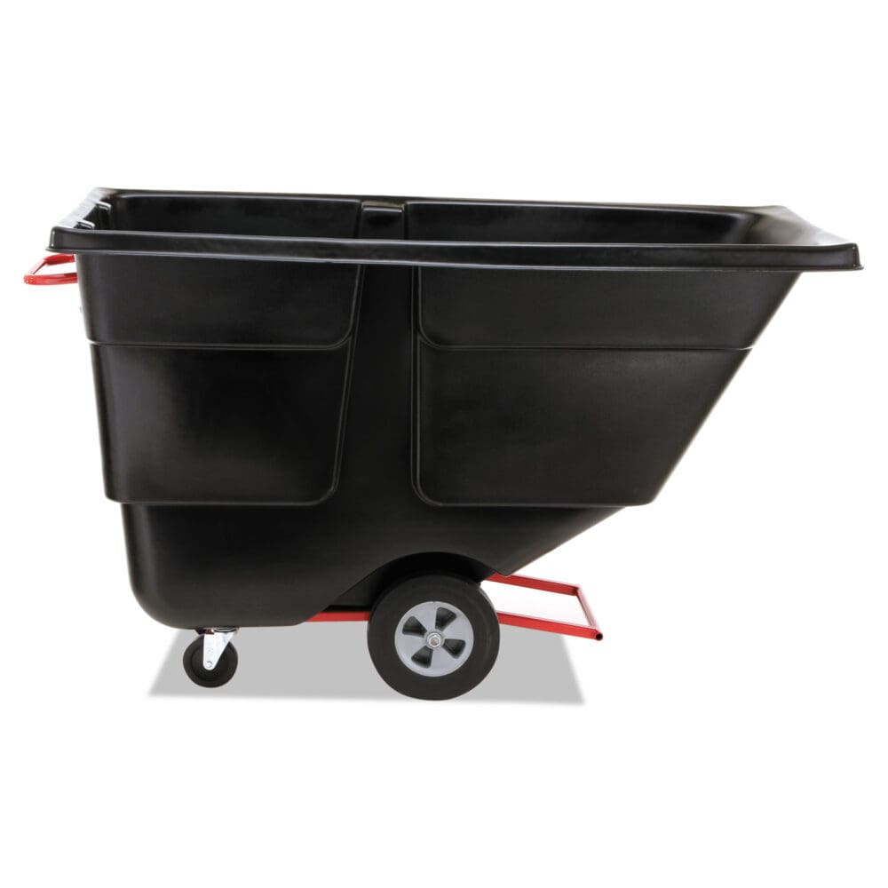 Rotomolded Tilt Truck, 202 gal, 850 lb Capacity, Plastic, Black - Image 4