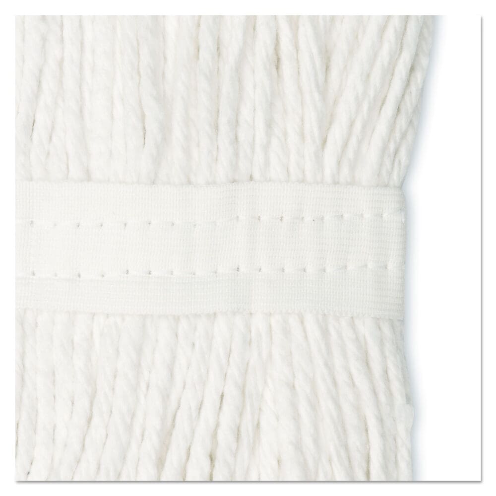 Cut-End Wet Mop Head, Cotton, No. 20, White - Image 7