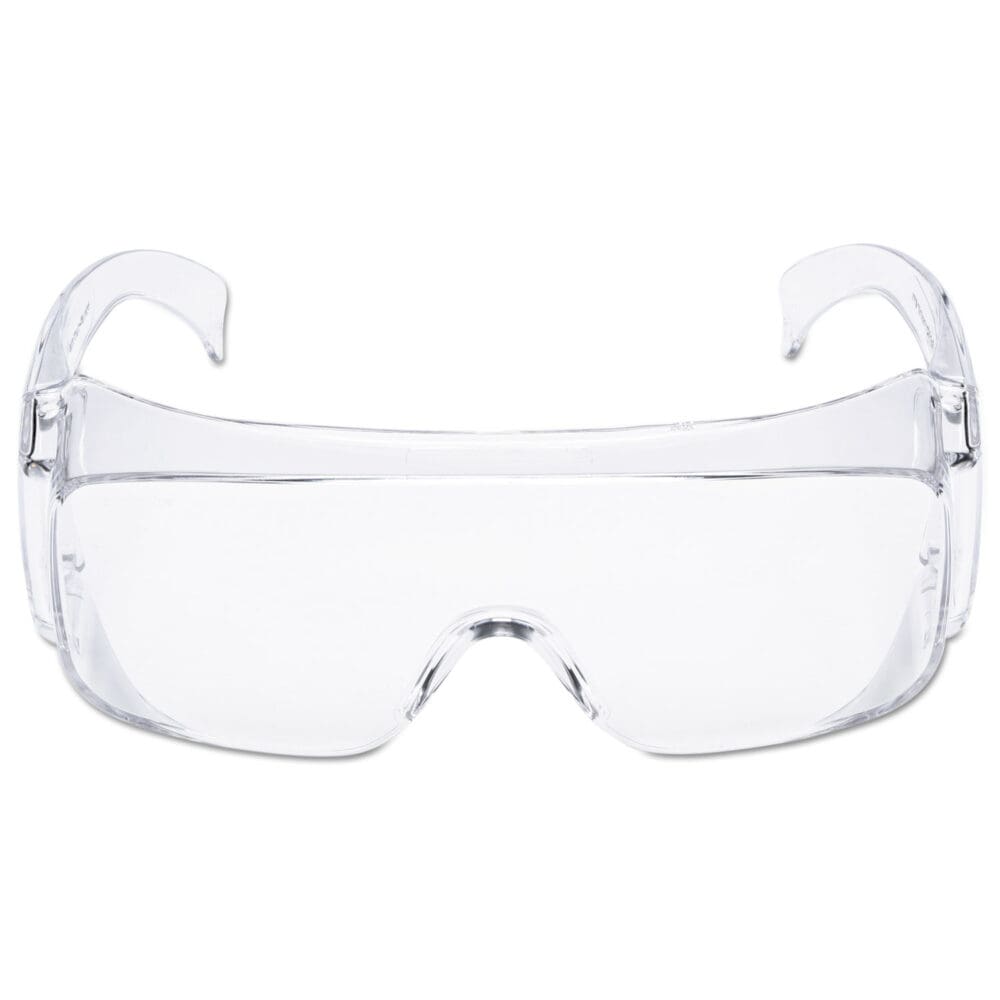 Tour Guard V Safety Glasses, One Size Fits Most, Clear Frame/Lens, 20/Box - Image 4