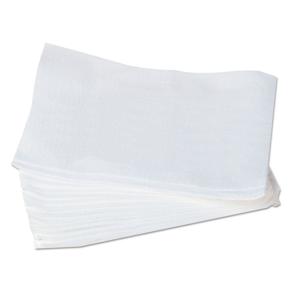 X70 Cloths, Flat Sheet, 16.6 x 14.9, White, 300/Carton - Image 3