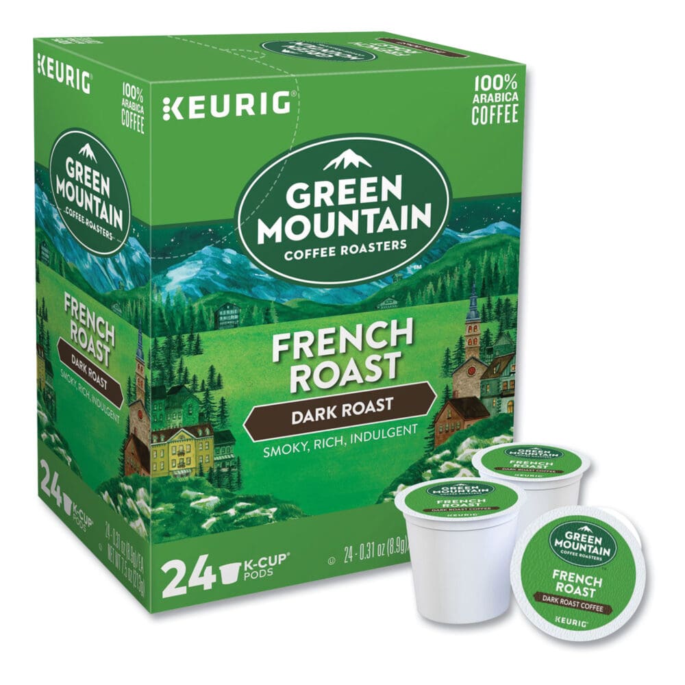 French Roast Coffee K-Cups, 96/Carton - Image 2