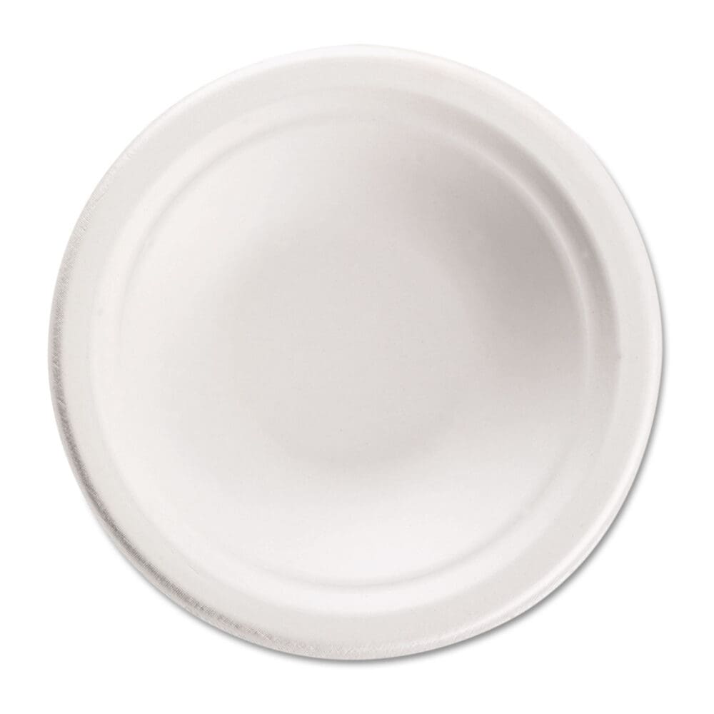 Classic Paper Bowl, 12 oz, White, 1,000/Carton - Image 3