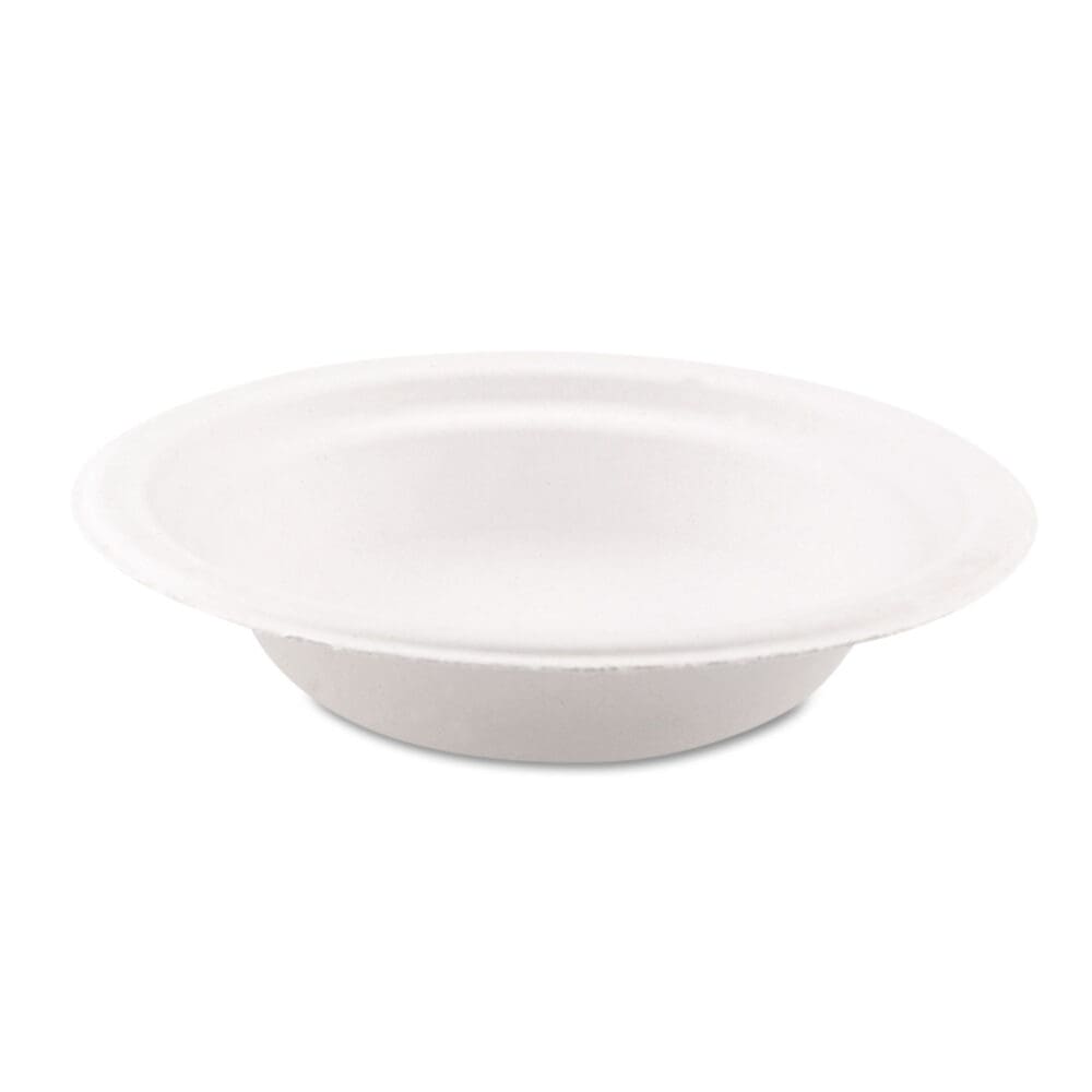 Classic Paper Bowl, 12 oz, White, 1,000/Carton - Image 4