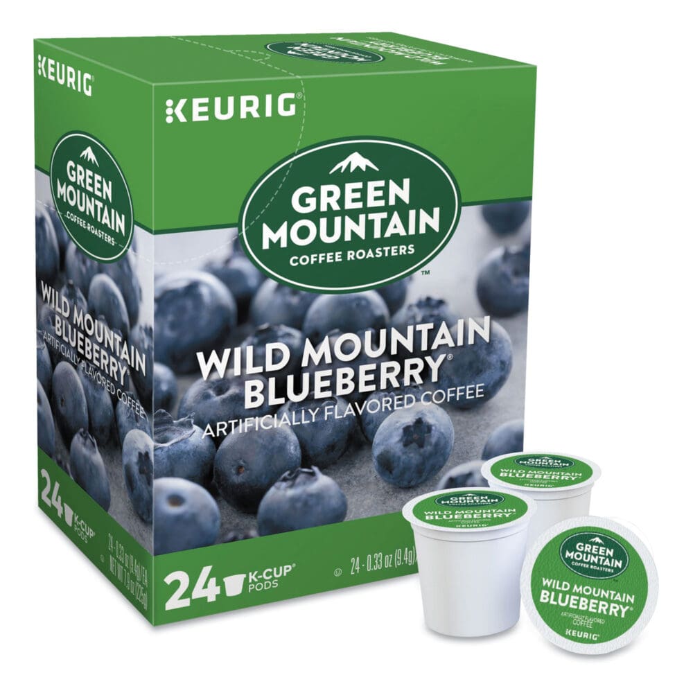 Fair Trade Wild Mountain Blueberry Coffee K-Cups, 24/Box - Image 2