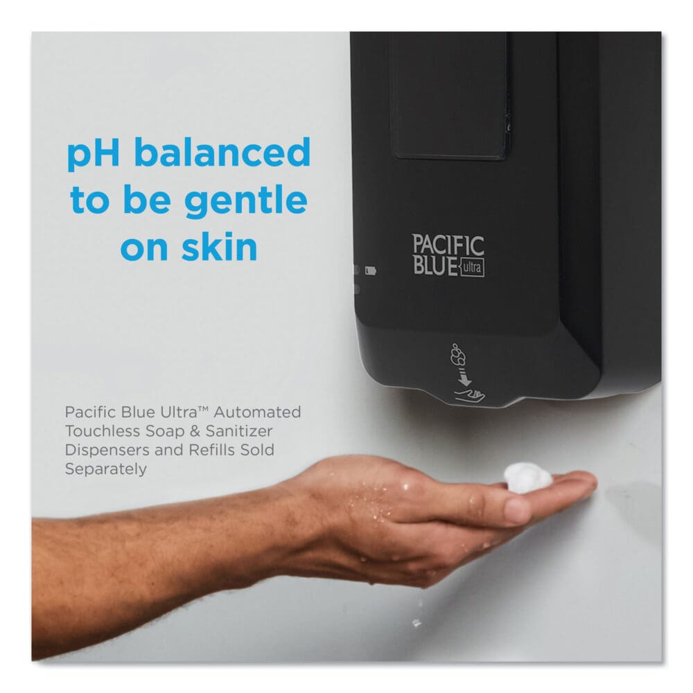 Pacific Blue Ultra Automated Touchless Soap/Sanitizer Dispenser, 1,000 mL, 6.54 x 11.72 x 4, Black - Image 7