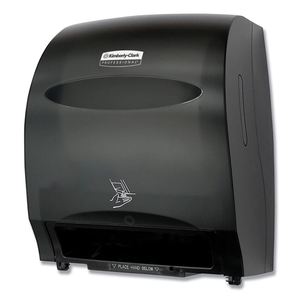 Electronic Towel Dispenser, 12.7 x 9.57 x 15.76, Black - Image 2