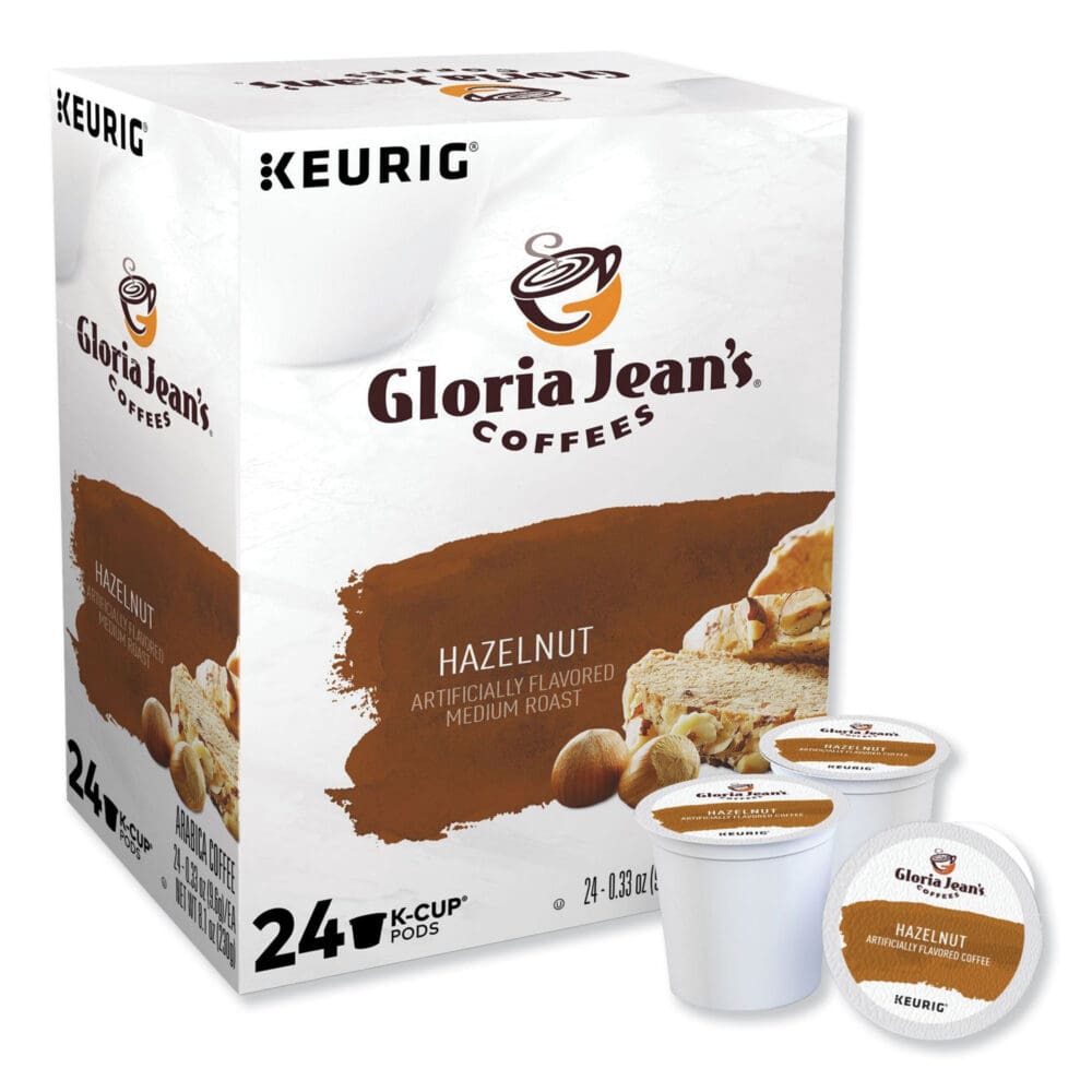 Hazelnut Coffee K-Cups, 24/Box - Image 2