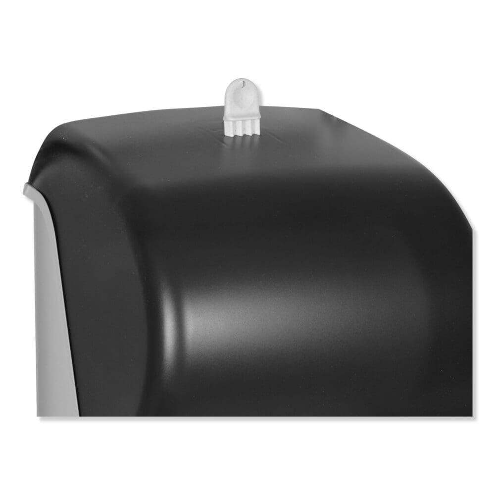 Hand Towel Roll Dispenser, 12.94 x 9.25 x 15.5, Smoke - Image 4