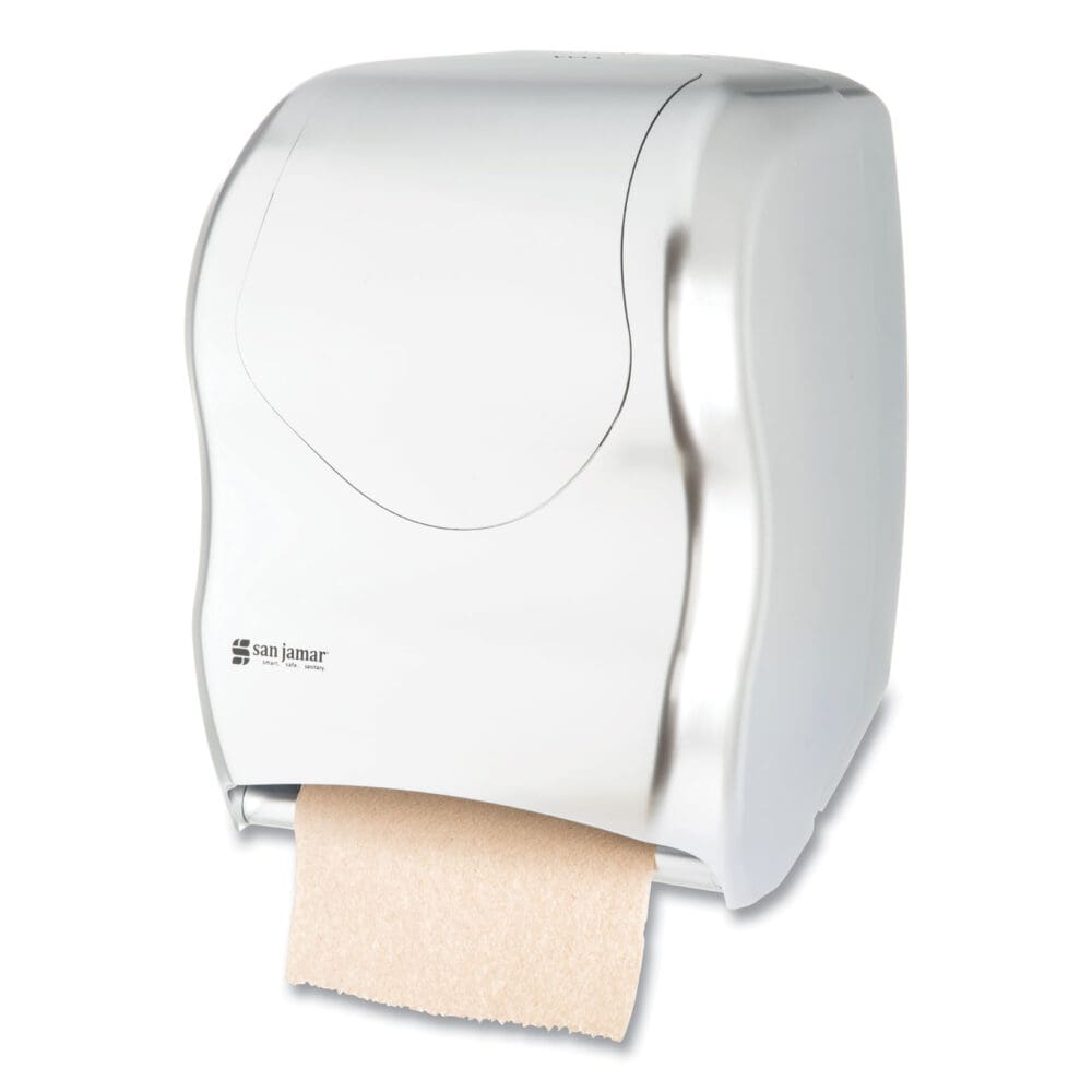 Tear-N-Dry Touchless Roll Towel Dispenser, 16.75 x 10 x 12.5, Silver - Image 7