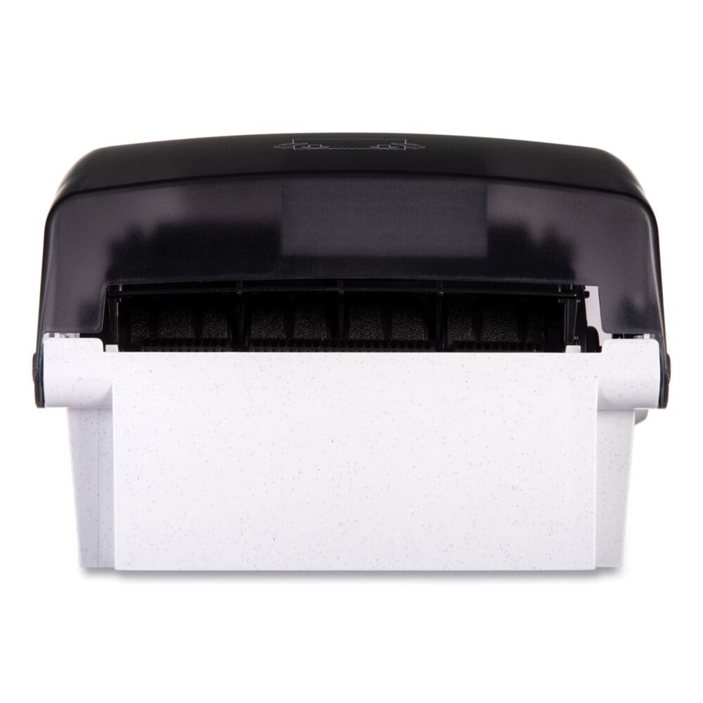 Simplicity Mechanical Roll Towel Dispenser, 15.25 x 13 x 10.25, Black - Image 2