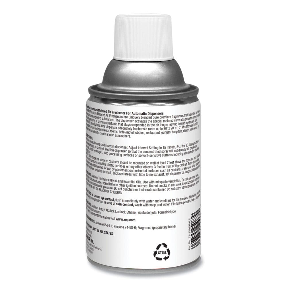 Premium Metered Air Freshener Refill, Country Garden, 6.6 oz Aerosol Spray, 12/Carton - Image 3