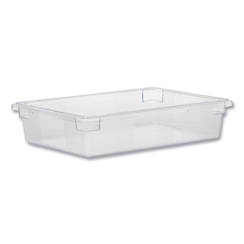 Food/Tote Boxes, 8.5 gal, 26 x 18 x 6, Clear, Plastic - Image 2