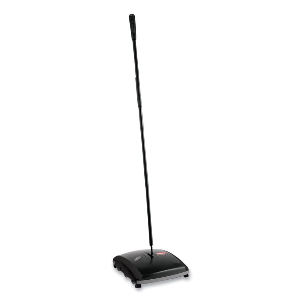 Dual Action Sweeper, 44" Steel/Plastic Handle, Black/Yellow - Image 5