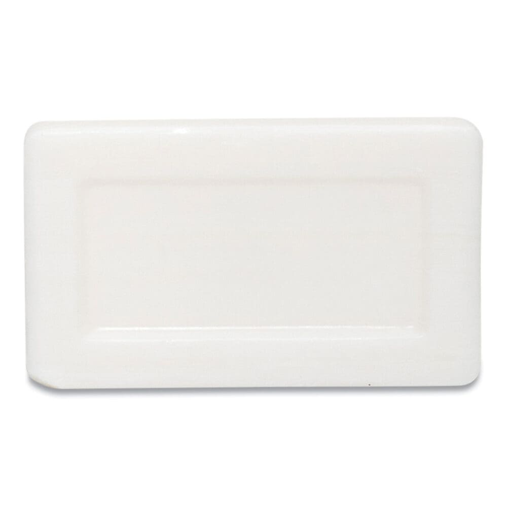 Unwrapped Amenity Bar Soap, Fresh Scent, # 1/2, 1,000/Carton - Image 2