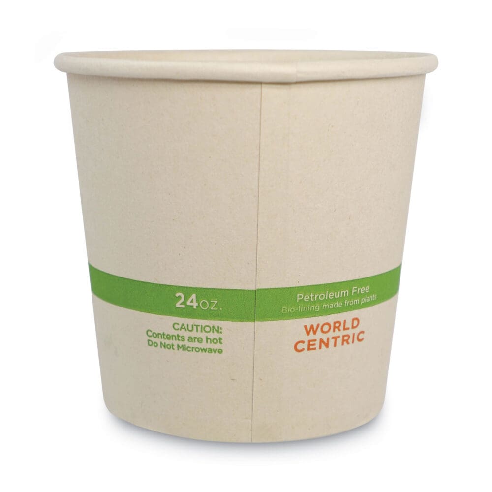 No Tree Paper Bowls, 24 oz, 4.4" Diameter x 4.5"h, Natural, Sugarcane, 500/Carton - Image 11