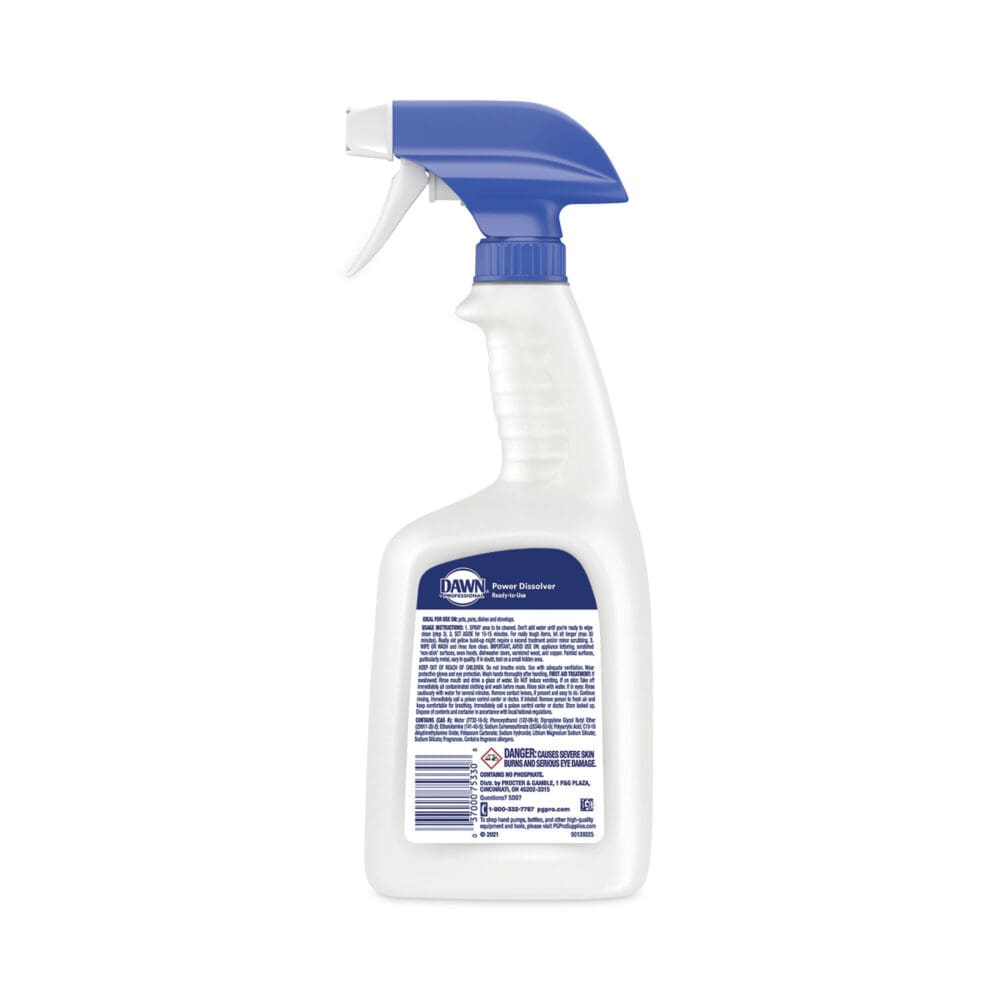 Liquid Ready-To-Use Grease Fighting Power Dissolver Spray, 32 oz Trigger On Spray Bottle - Image 5