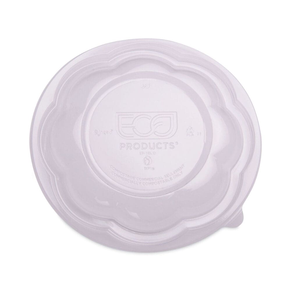 Renewable and Compostable Containers, 18 oz, 5.5" Diameter x 2.3"h, Clear, Plastic, 150/Carton - Image 11