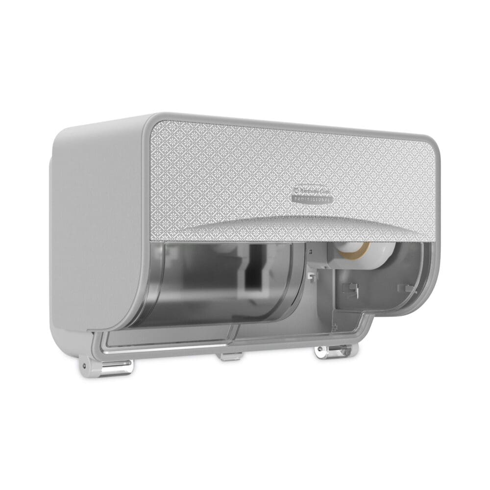 ICON Coreless Standard Roll Toilet Paper Dispenser, 8.43 x 13 x 7.25, Silver Mosaic - Image 4