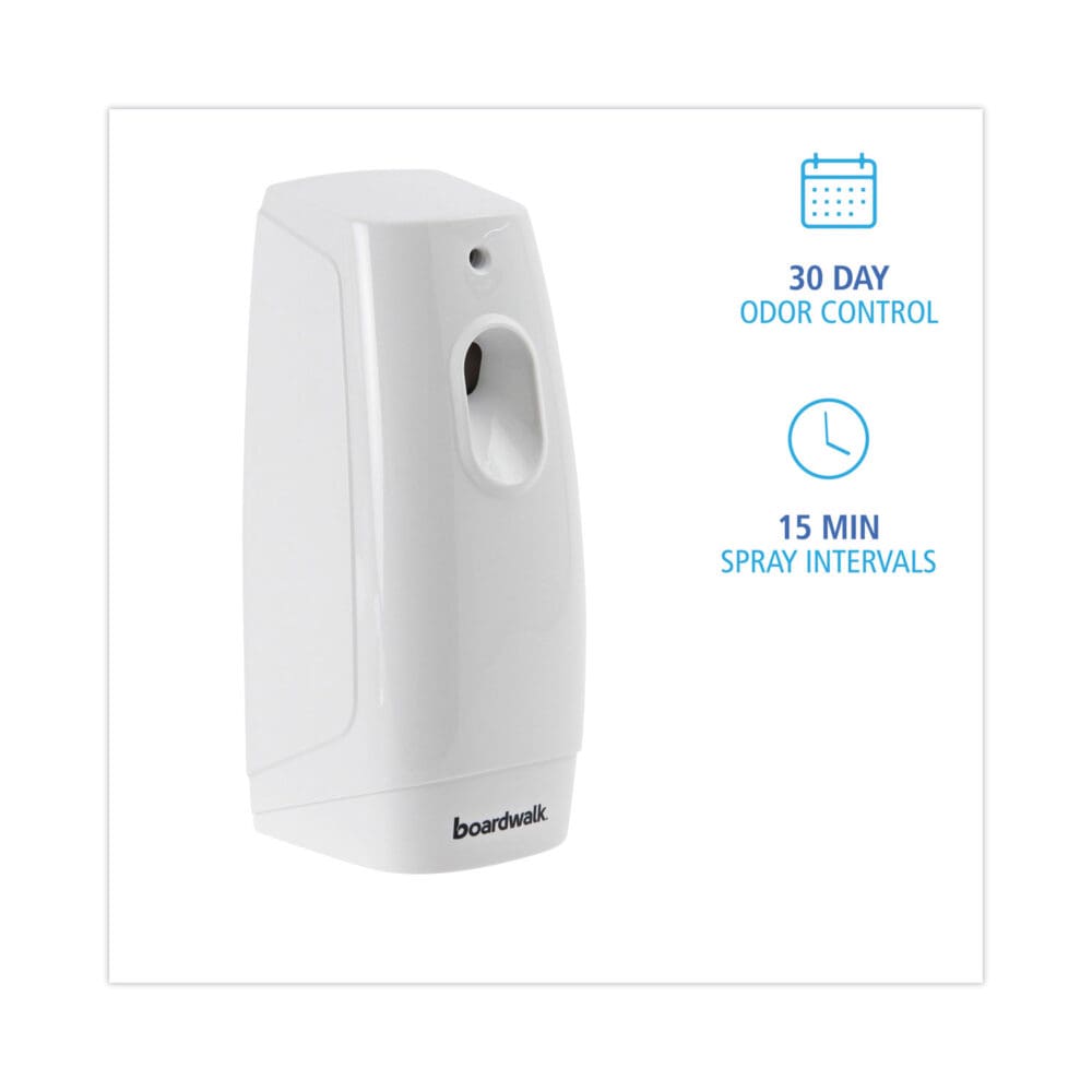 Classic Metered Air Freshener Dispenser, 4" x 3" x 9.5", White - Image 3