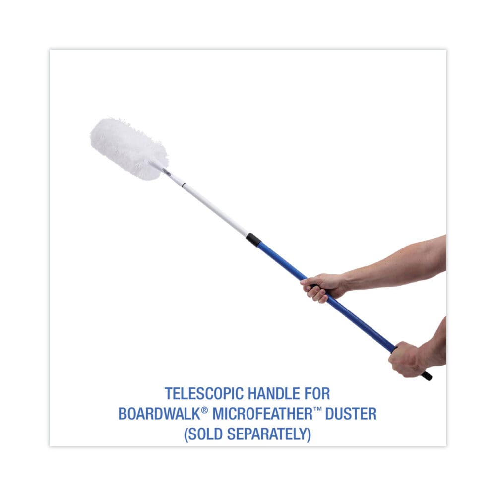 Telescopic Handle for MicroFeather Duster, 36" to 60" Handle, Blue - Image 3