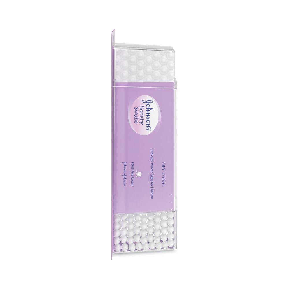 Pure Cotton Swabs, Safety Swabs, 185/Pack - Image 3