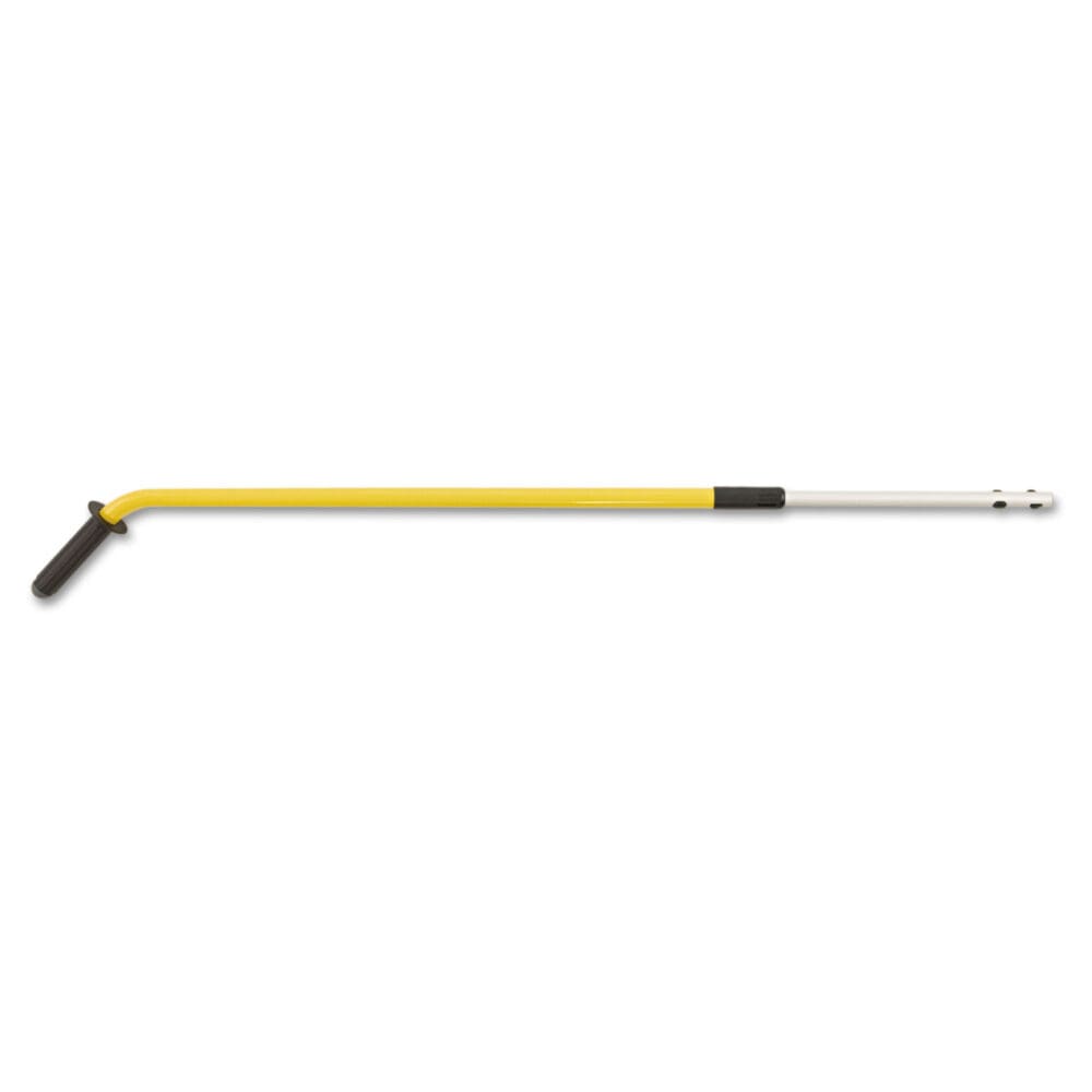 HYGEN 48-72" Quick-Connect Ergo Adjustable Handle, Black/Yellow - Image 2