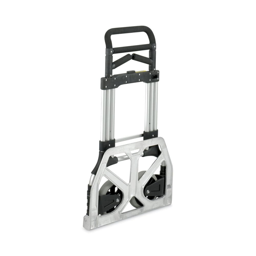 Stow-Away Heavy-Duty Hand Truck, 500 lb Capacity, 23 x 24 x 50, Aluminum - Image 4