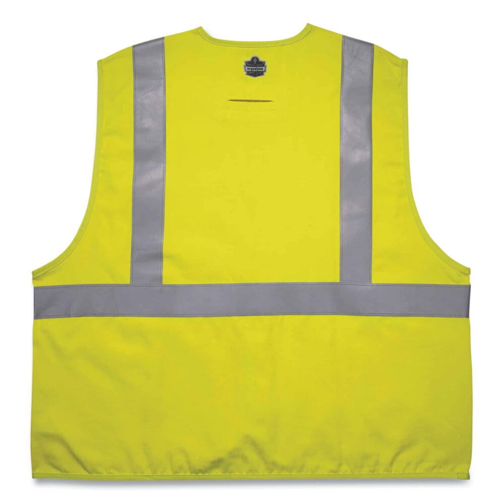 GloWear 8261FRHL Class 2 Dual Compliant FR Hook and Loop Safety Vest, Small/Medium, Lime, Ships in 1-3 Business Days - Image 2