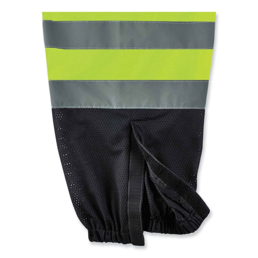 GloWear 8910BK Class E Hi-Vis Pants with Black Bottom, Polyester, Small/Medium, Lime, Ships in 1-3 Business Days - Image 2