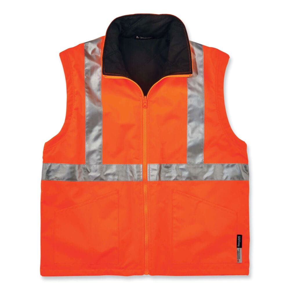 GloWear 8385 Class 3 Hi-Vis 4-in-1 Jacket, X-Large, Orange, Ships in 1-3 Business Days - Image 5