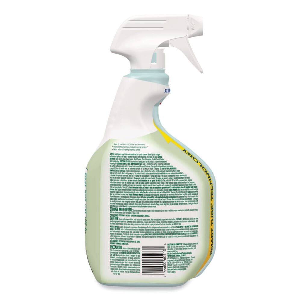 Clorox Pro EcoClean Disinfecting Cleaner, Unscented, 32 oz Spray Bottle, 9/Carton - Image 3